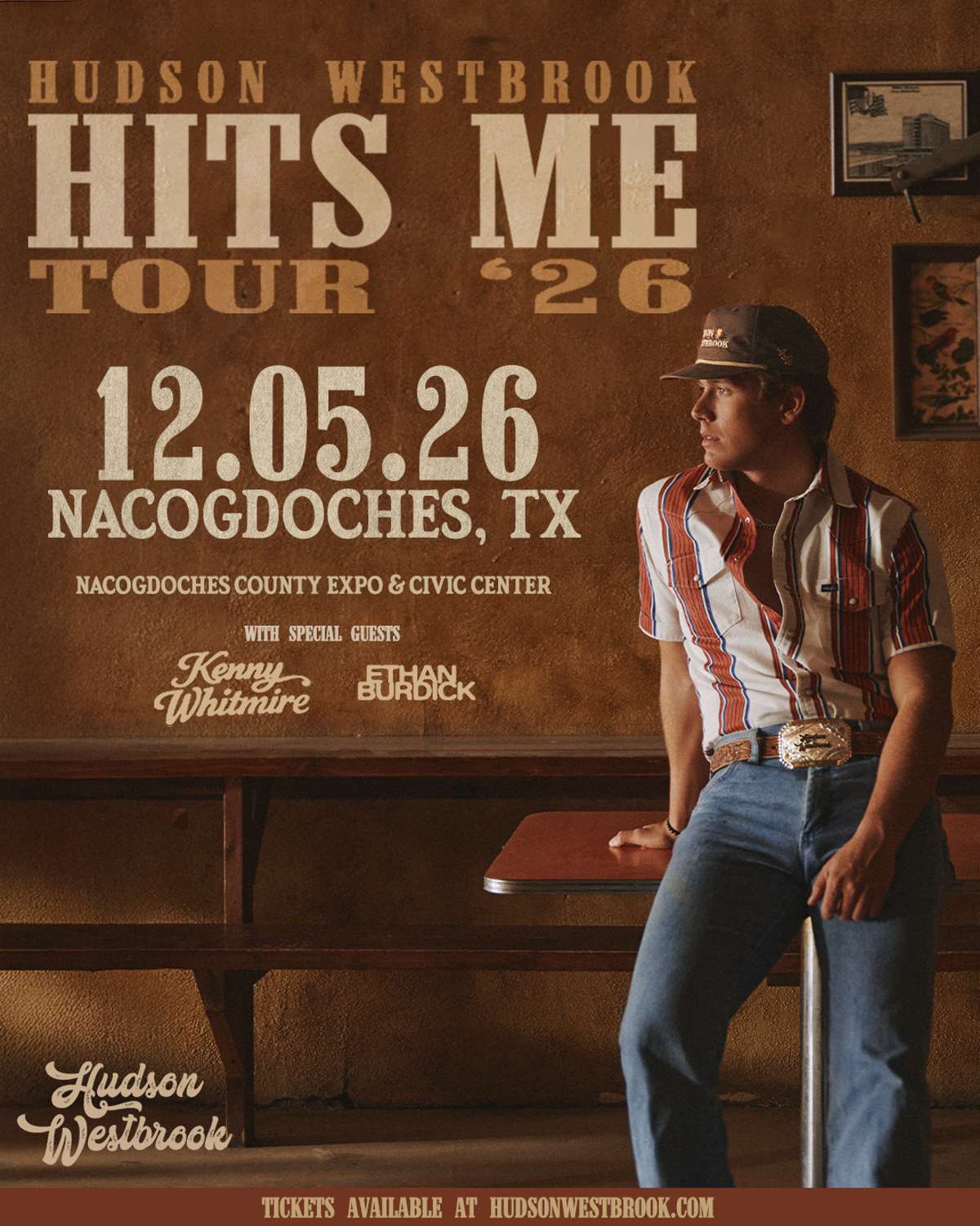 Hudson Westbrook The Hits Me Tour