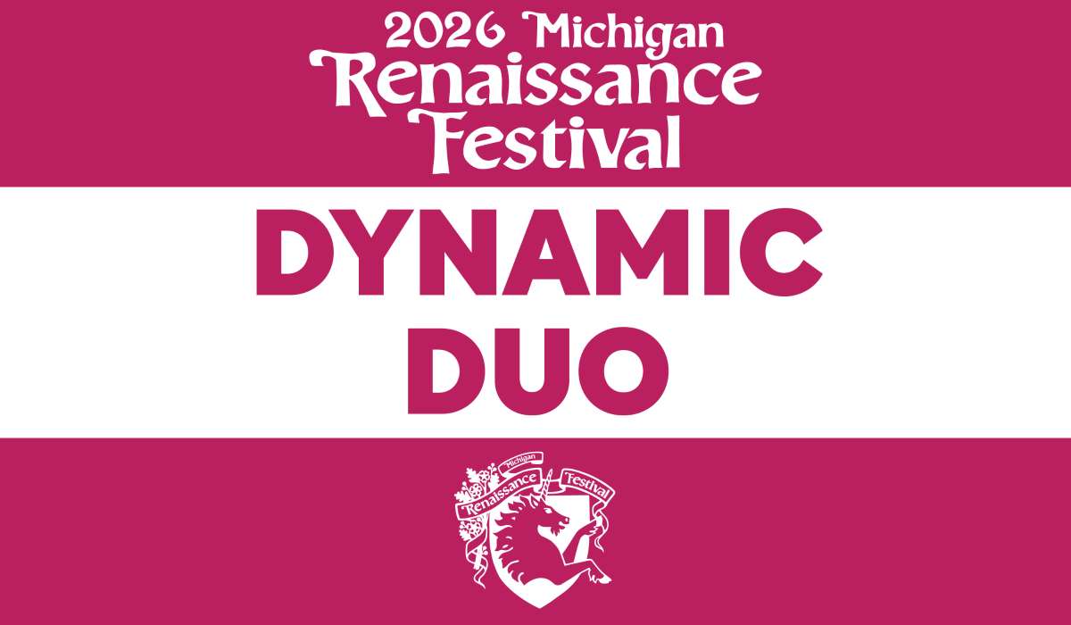 *2026 Michigan Renaissance Festival General Admission Dynamic Duo Pack