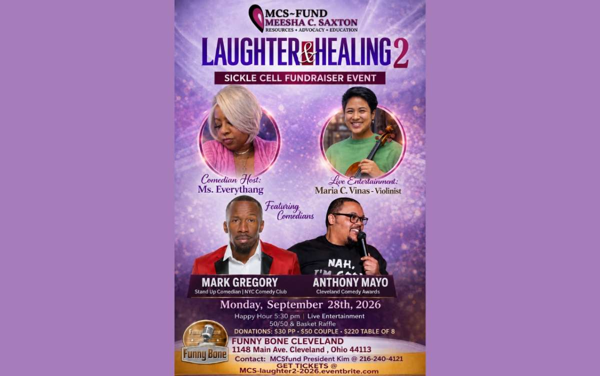 LAUGHTER & HEALING SICKLE CELL FUNDRAISER EVENT