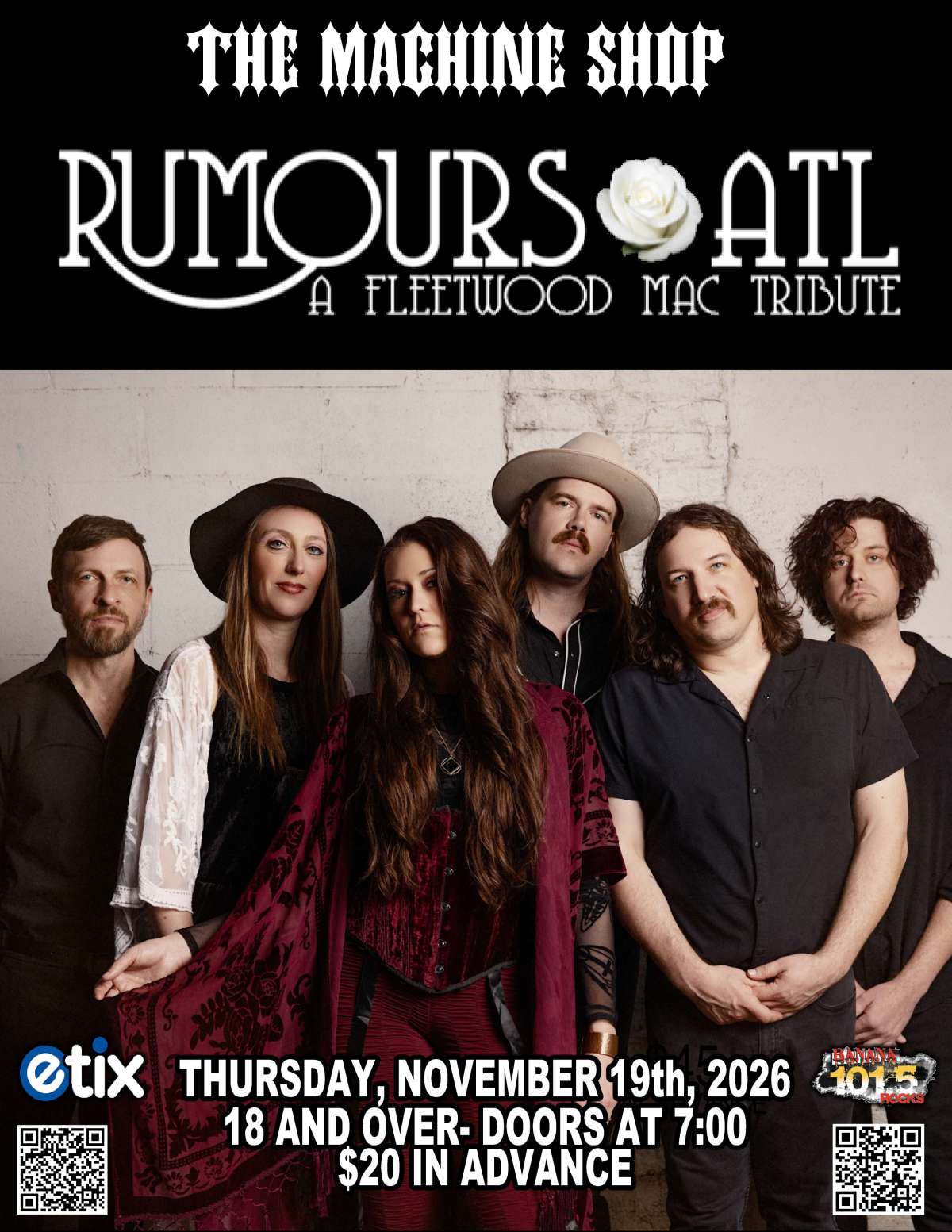 RUMOURS ATL A Fleetwood Mac Tribute-18+
