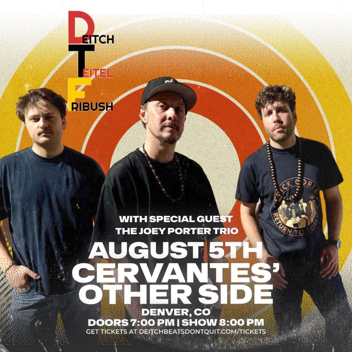 DTF: Deitch, Teitel, Fribush w/ Joey Porter Trio