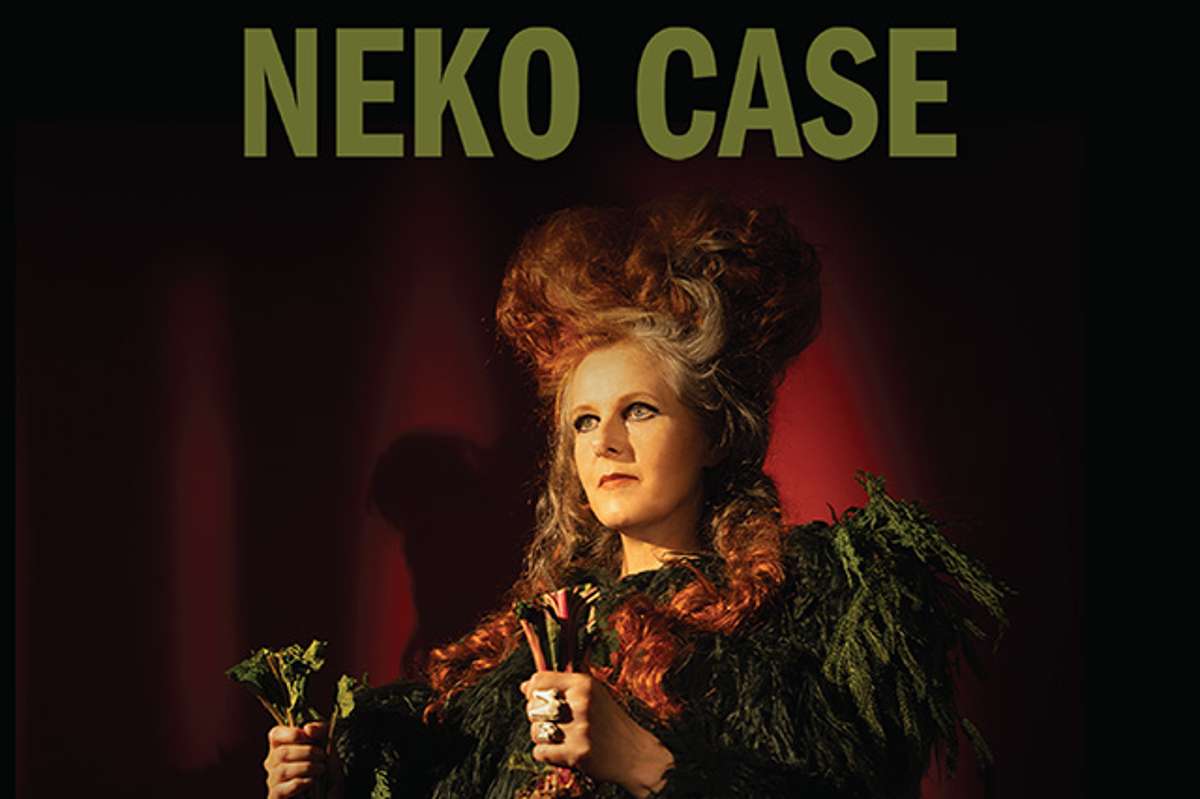 Neko Case Neon Grey Midnight Green Tour with Support from
