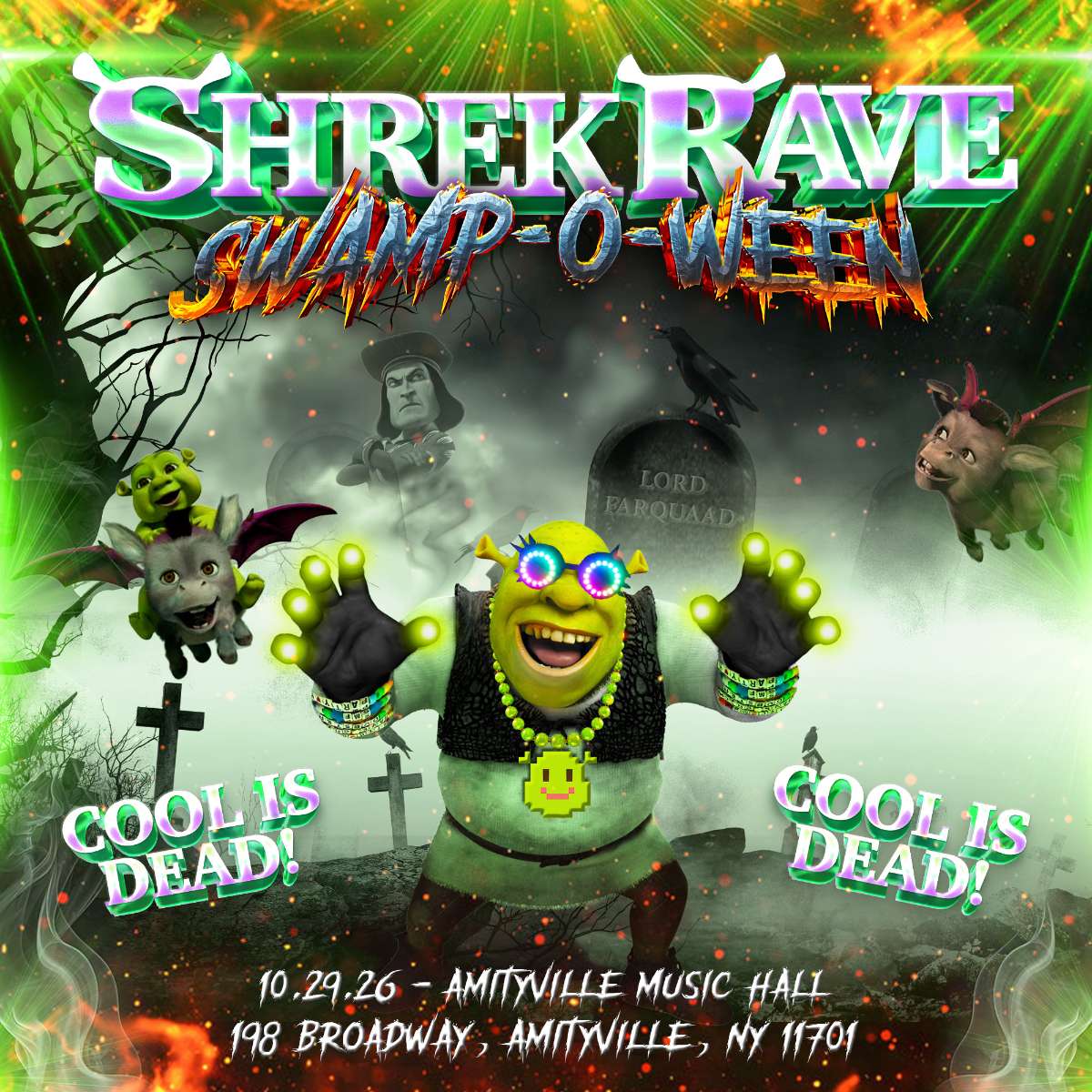 Shrek Rave: Swamp-O-Ween - 18+