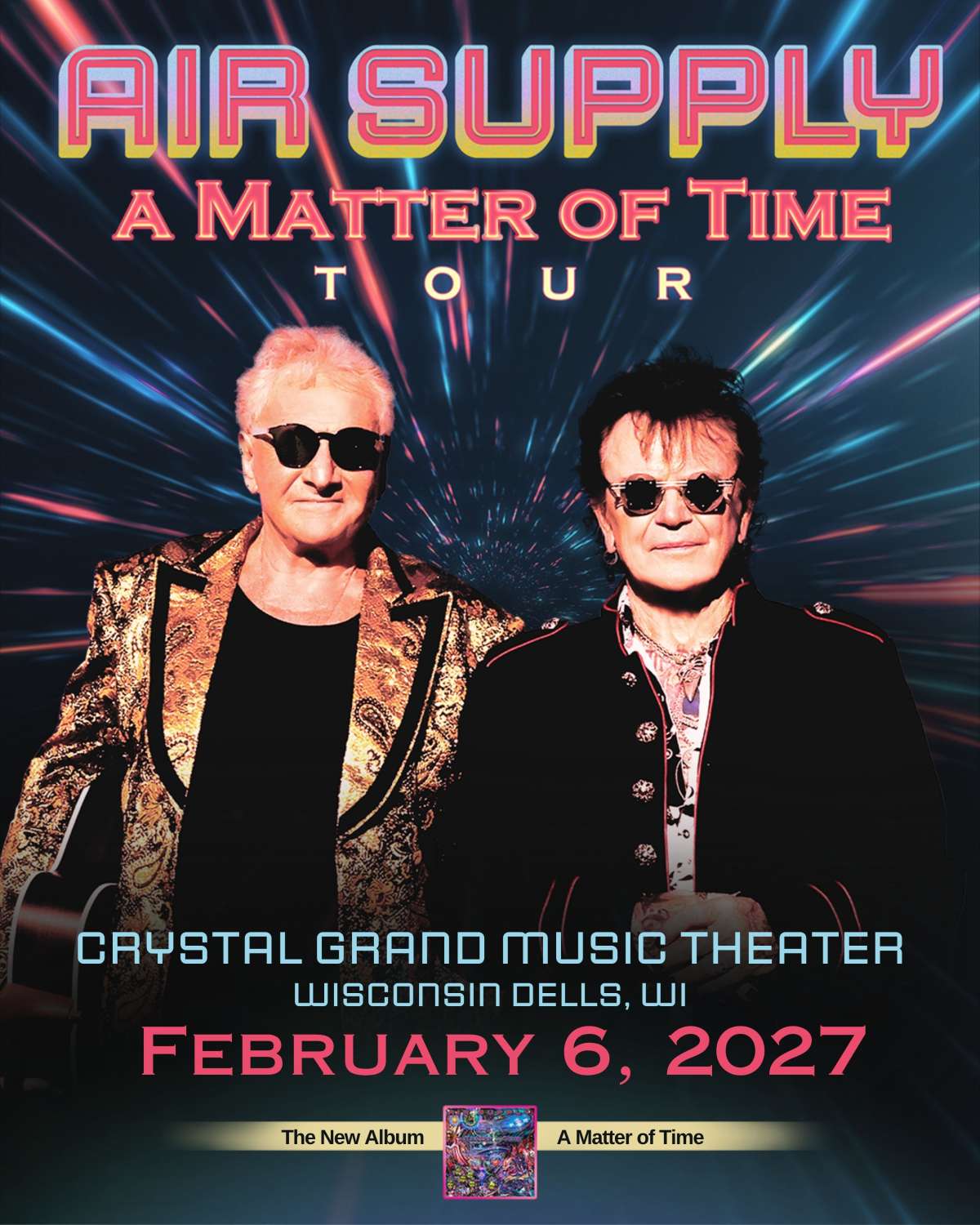 Air Supply – A Matter of Time Tour