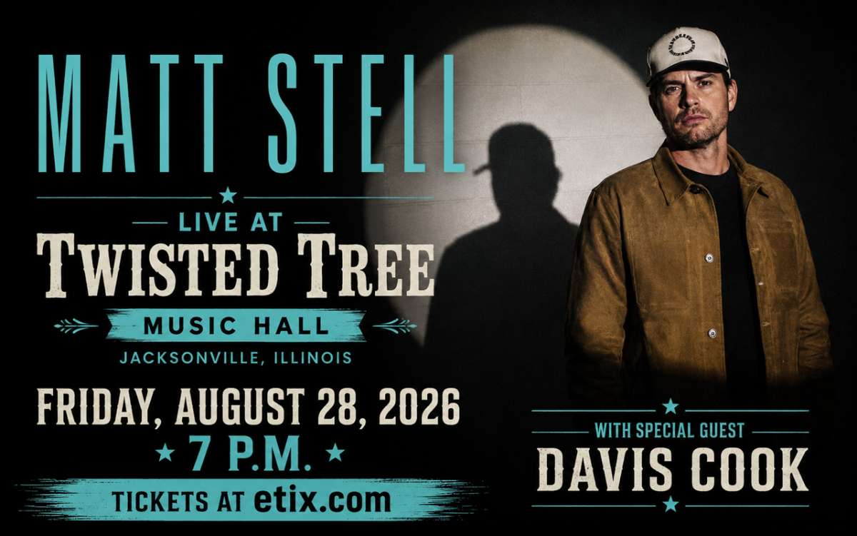 Matt Stell with special guest Davis Cook Live at Twisted Tree