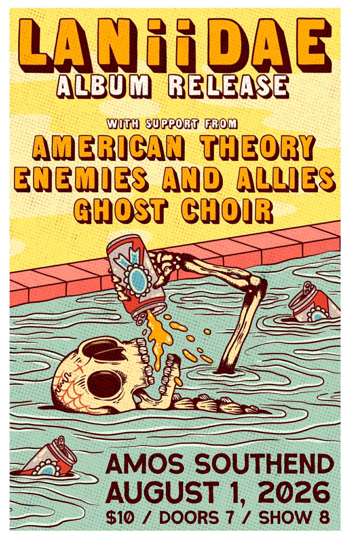 LANiiDae with American Theory, Enemies and Allies and Ghost Choir