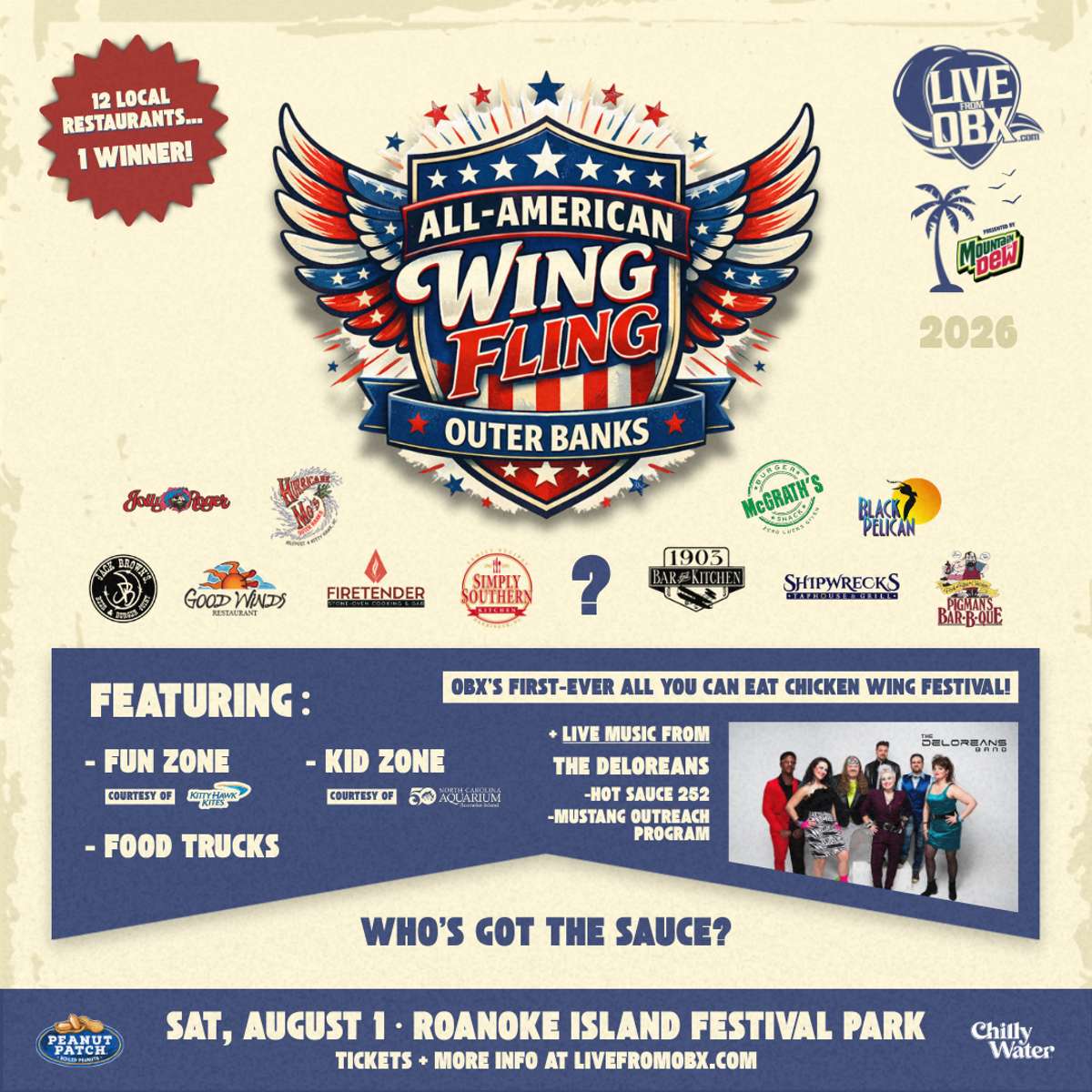 WING FLING - OUTER BANKS