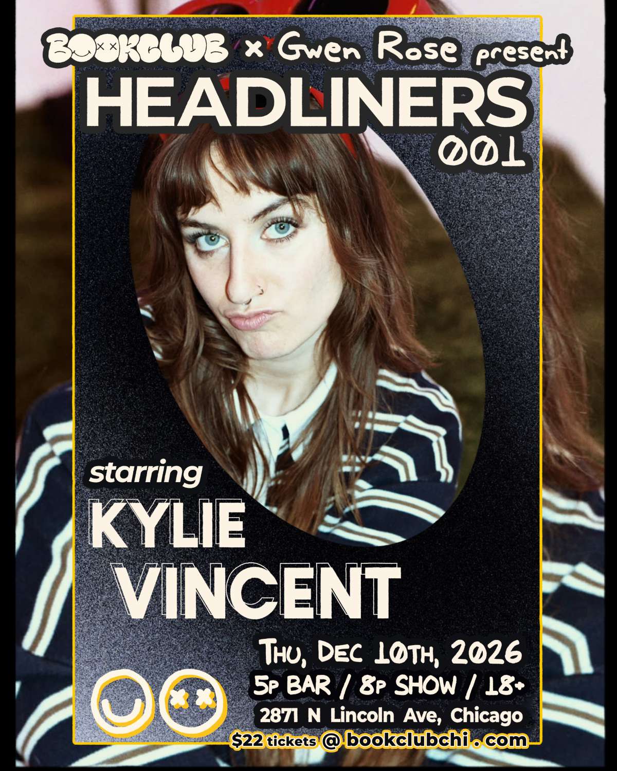 HEADLINERS 001: KYLIE VINCENT