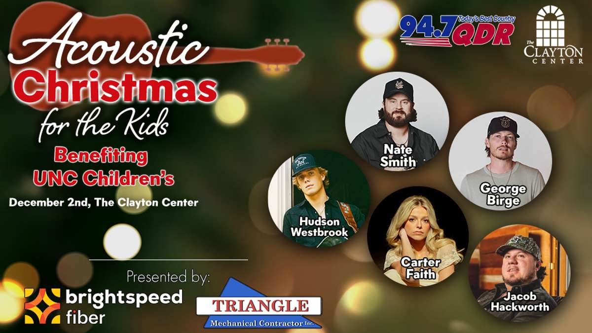 94.7 QDR Acoustic Christmas for the Kids 2026 Tickets | Clayton