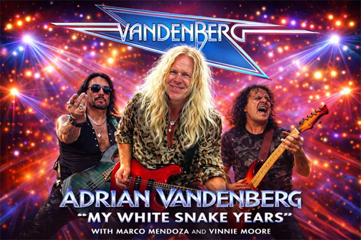 Adrian Vandenberg "My Whitesnake Years" with Marco Mendoza and Vinnie Moore