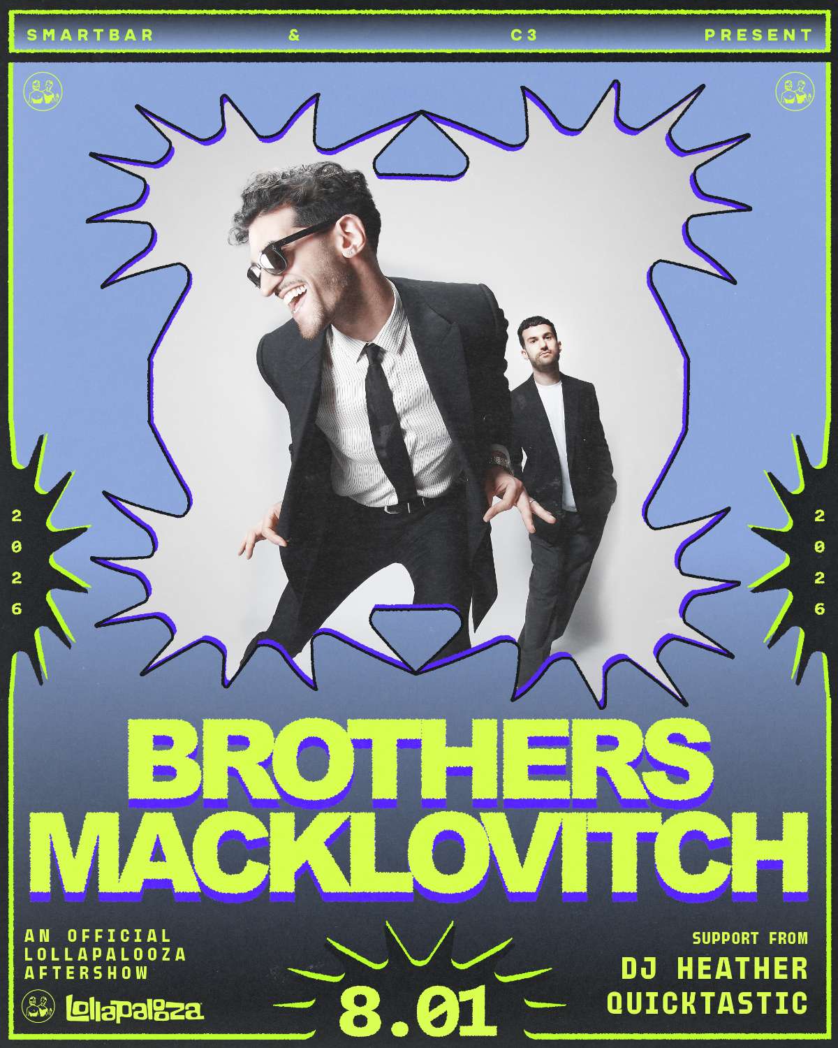 Brothers Macklovitch * DJ Heather * Quicktastic Tickets | Chicago