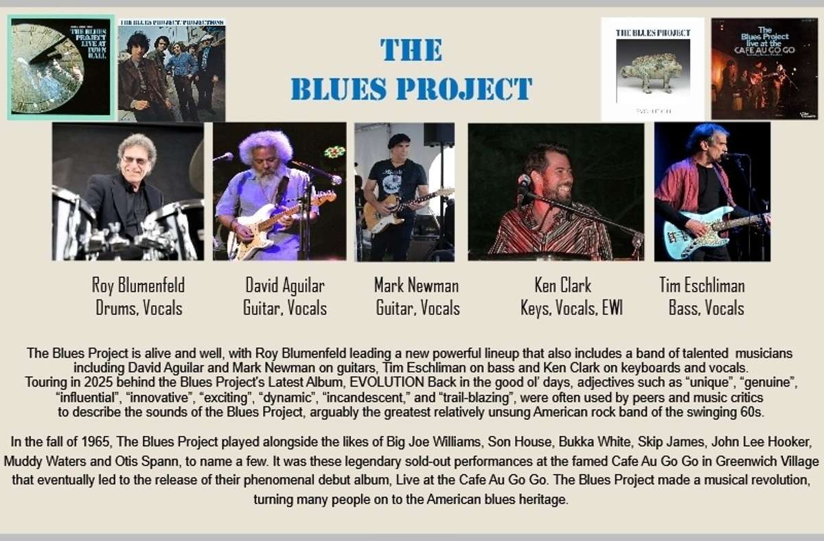 THE BLUES PROJECT (Tue, 8/11/26)