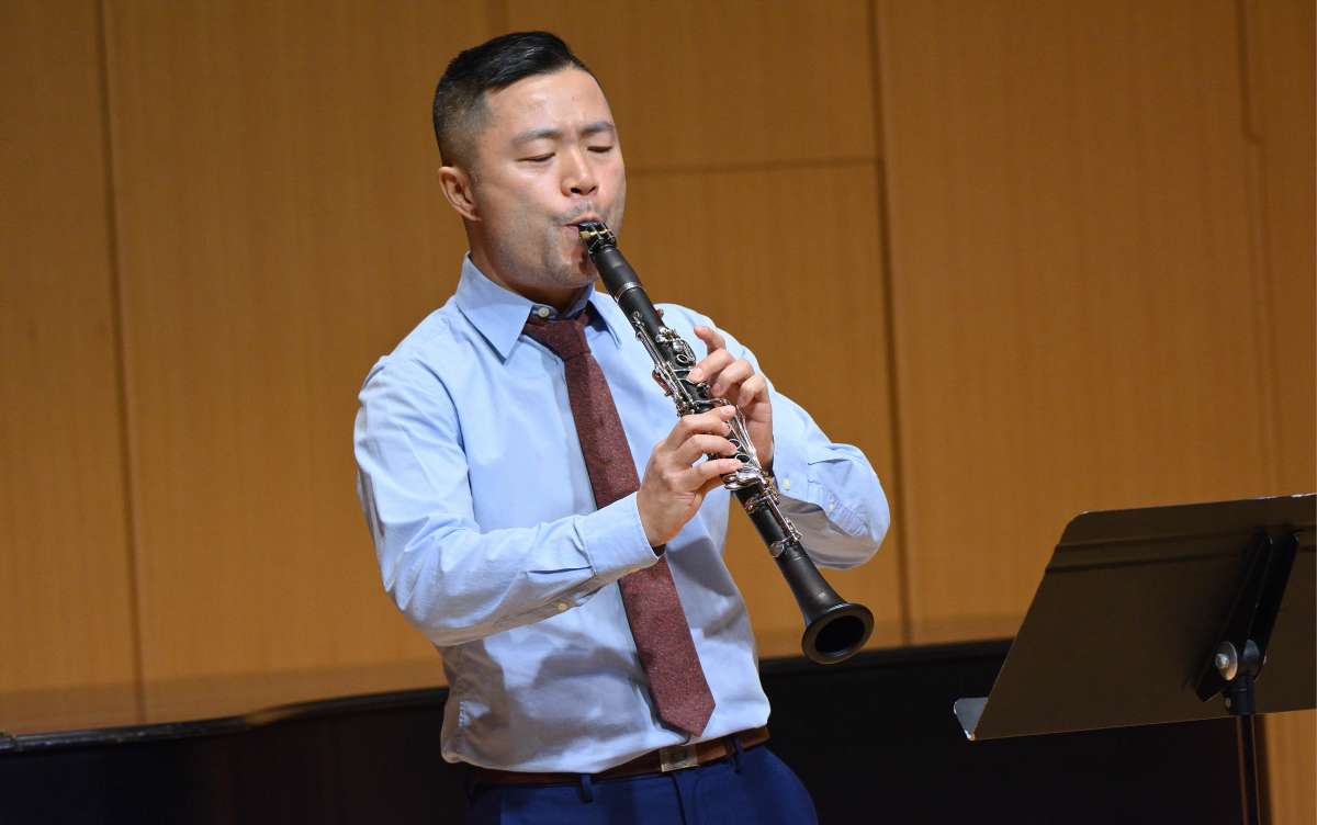 Mingzhe Wang, clarinet