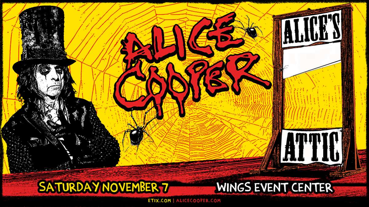 ALICE COOPER – ALICE’S ATTIC TOUR