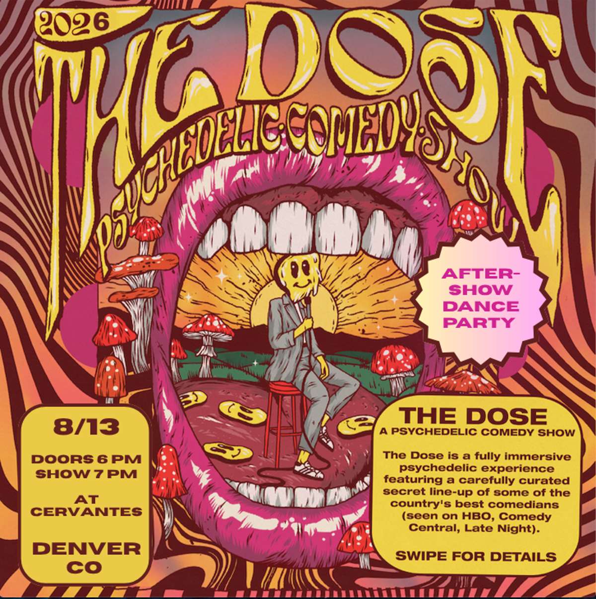 The Dose: A Psychedelic Comedy Experience