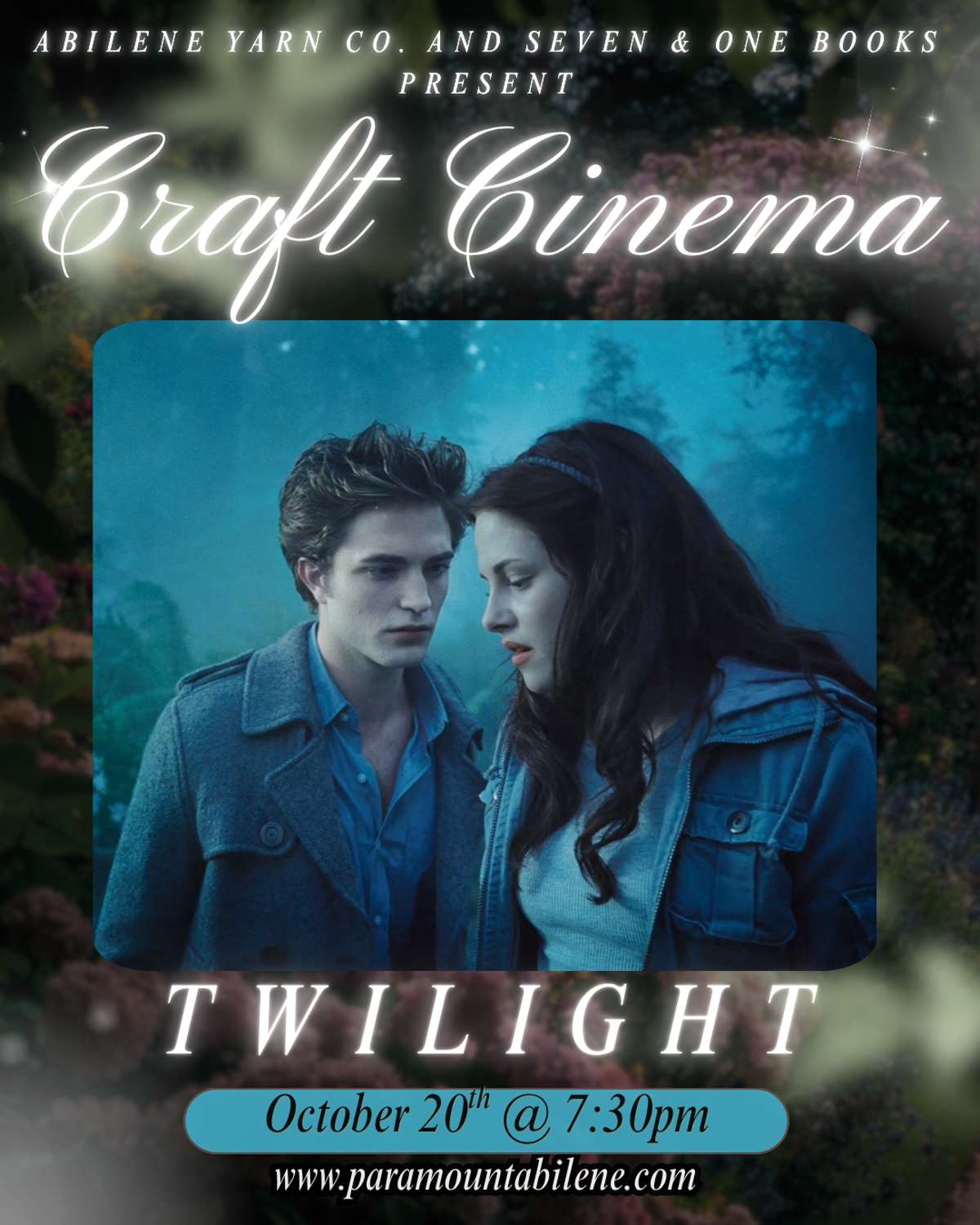 Craft Cinema: Twilight Tickets | Abilene, TX | The Paramount Abilene Craft Cinema: Twilight Tickets | Abilene, TX | The Paramount Abilene