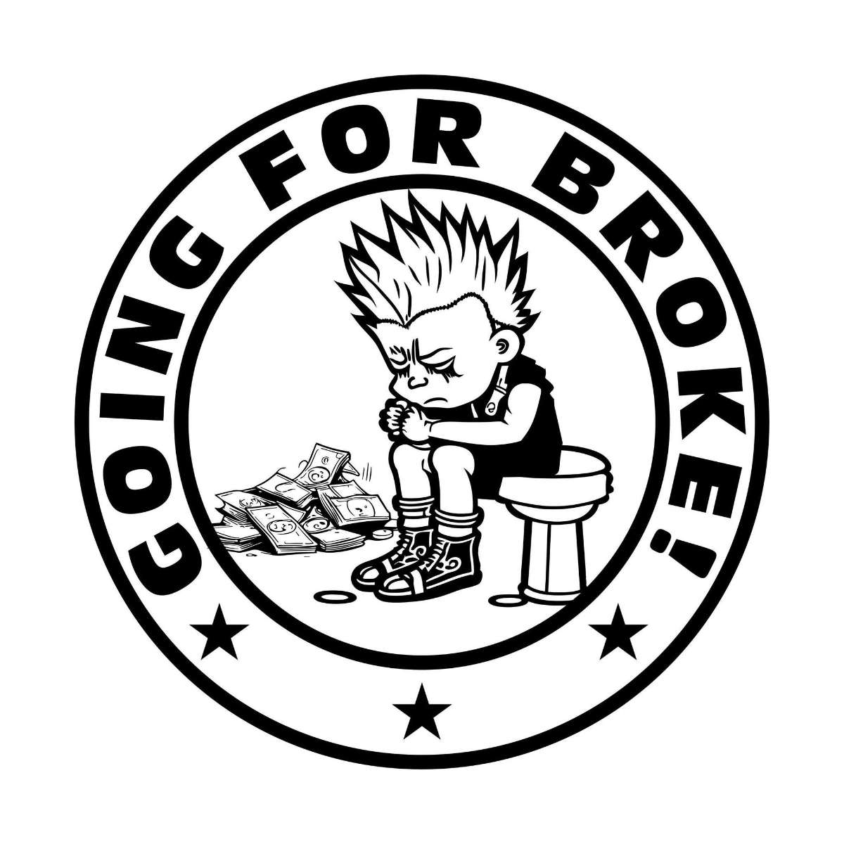 GOING FOR BROKE, Backstep, and guests