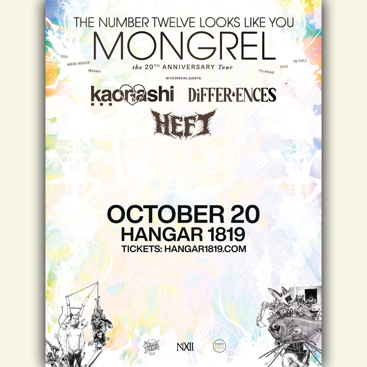 The Number Twelve Looks Like You - 'Mongrel' 20 Year Anniversary Tour