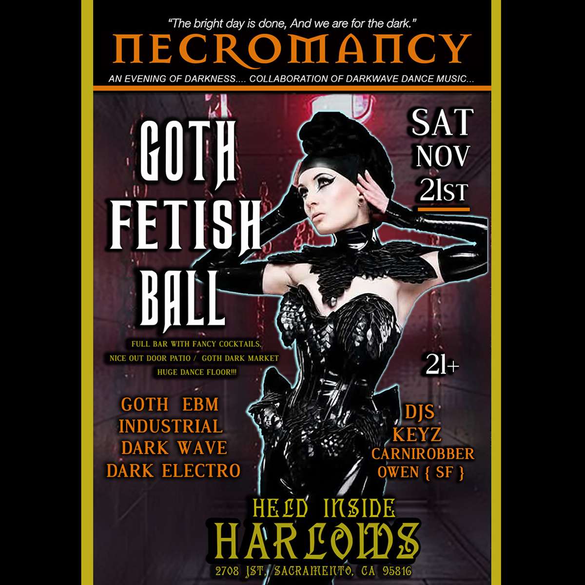 Club Necromancy: Goth Fetish Ball
