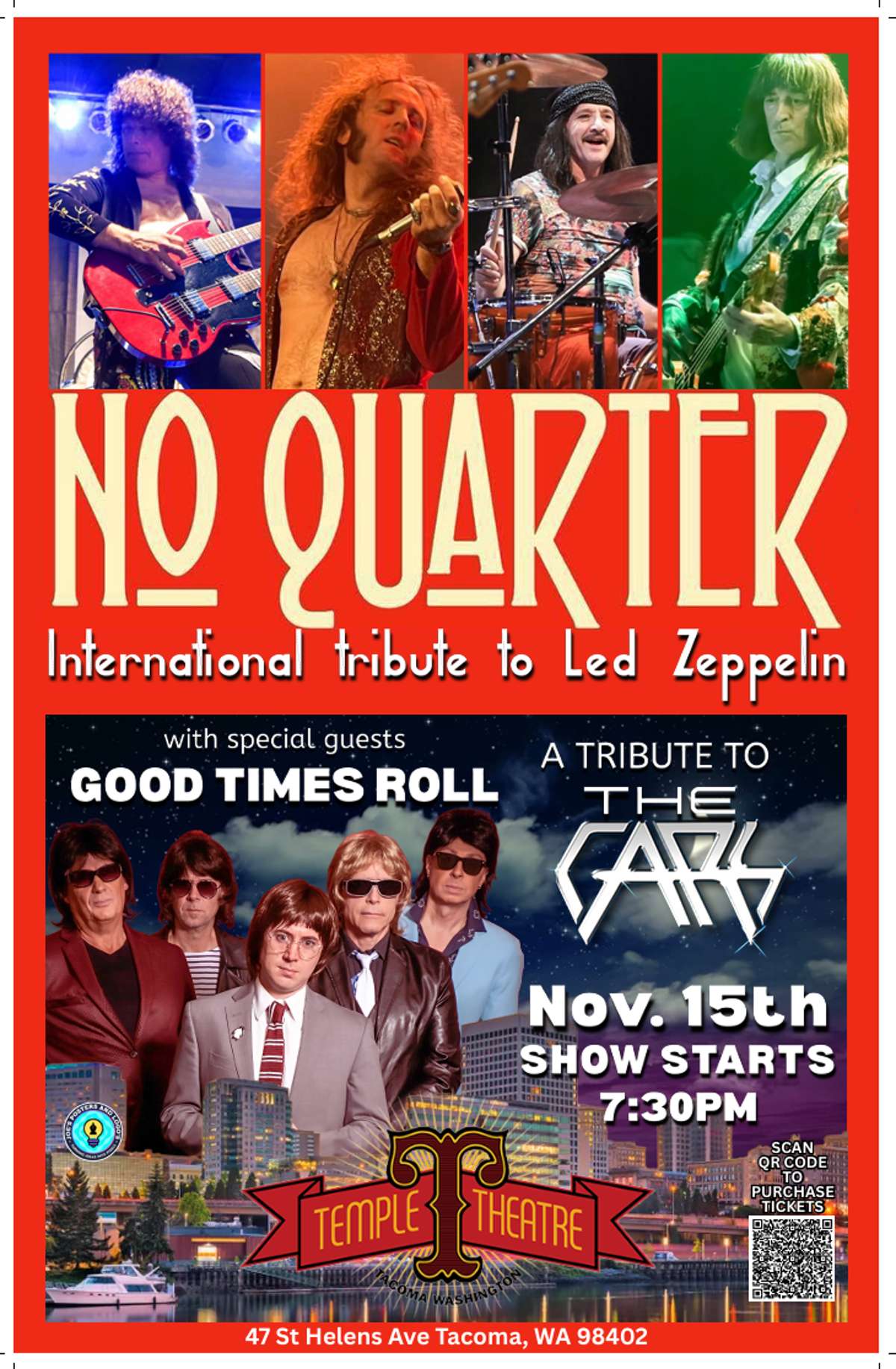 【美品】welcome to the prudential No Quarter - International Tribute to Led Zeppelin & Good