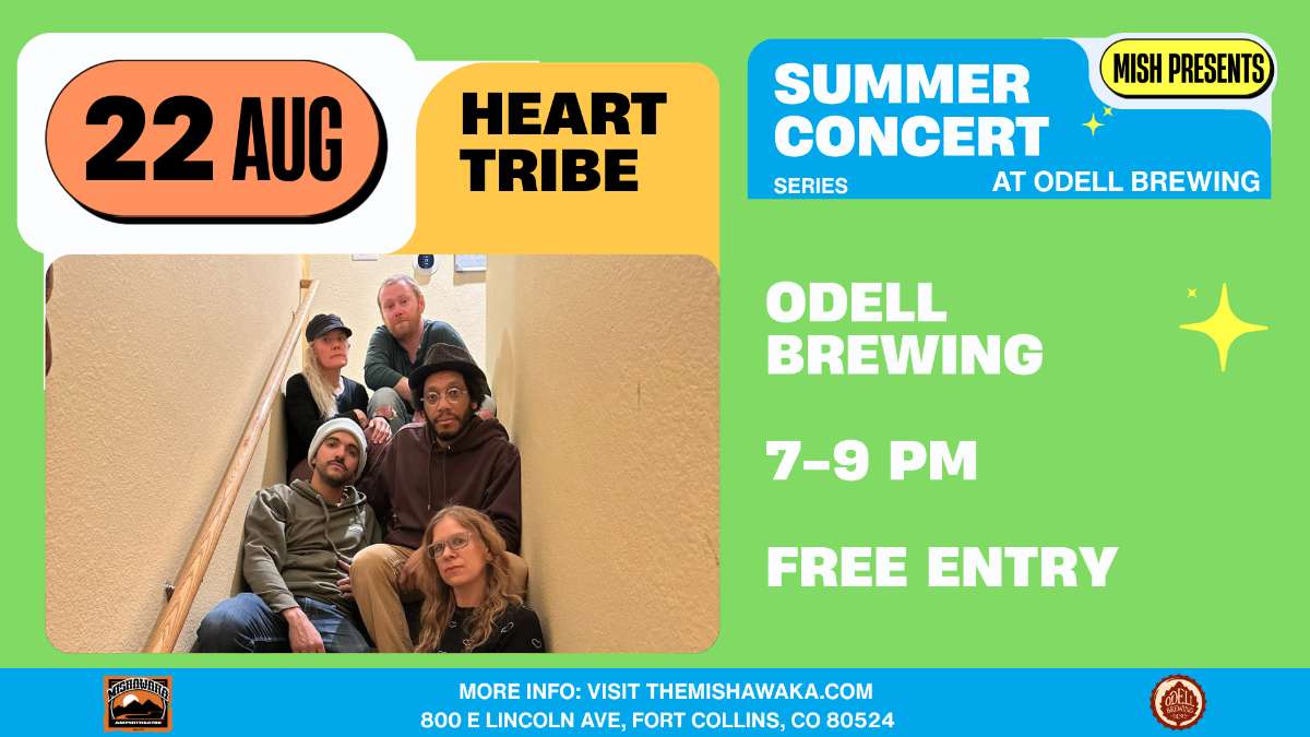 Mish Presents Summer Concert Series at Odell Brewing Ft. Heart Tribe