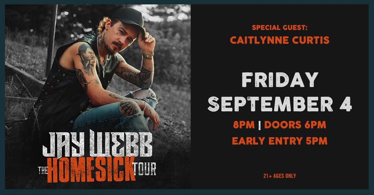 Jay Webb – The HOMESICK Tour