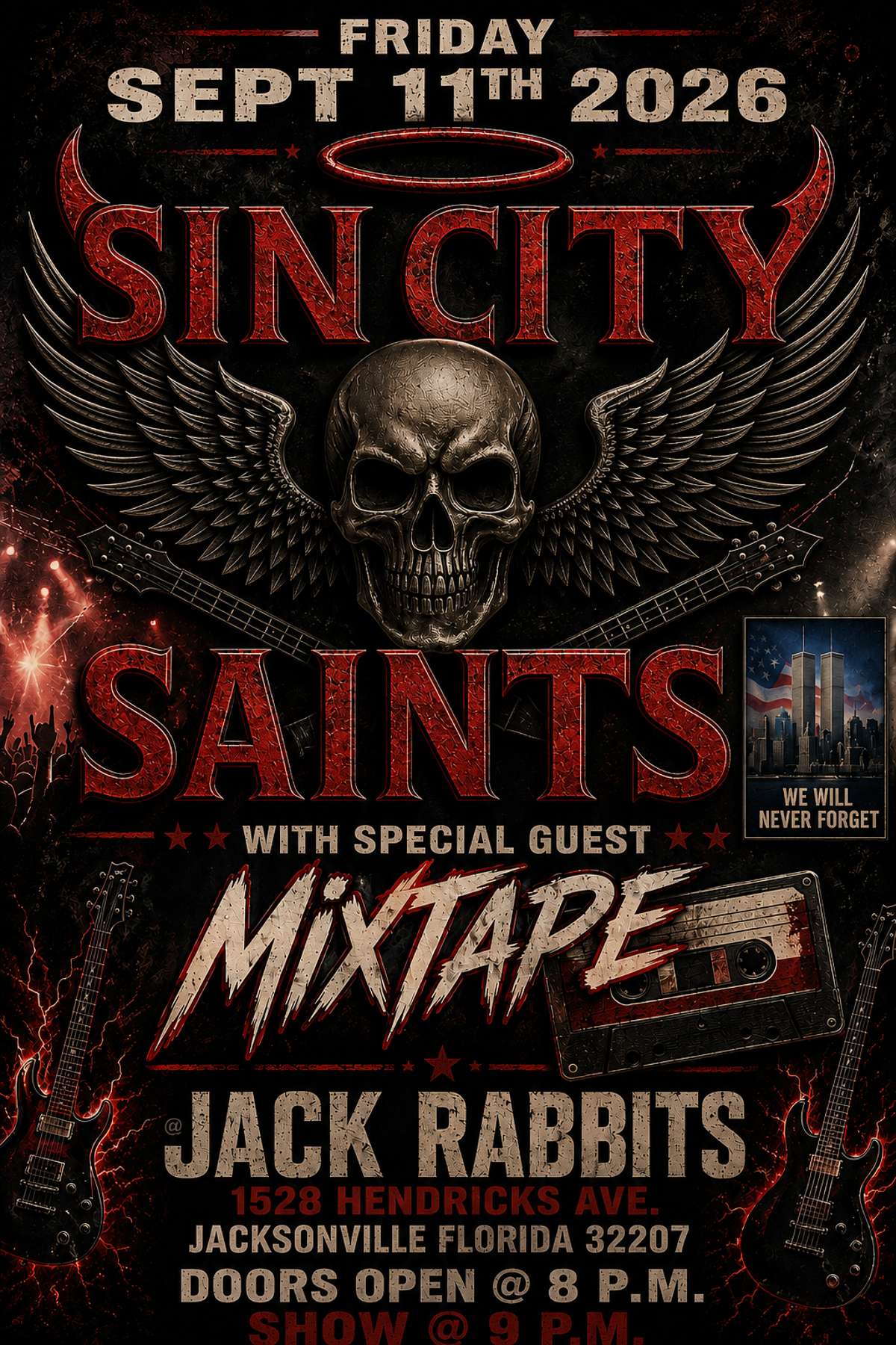 SIN CITY SAINTS, and MIXTAPE