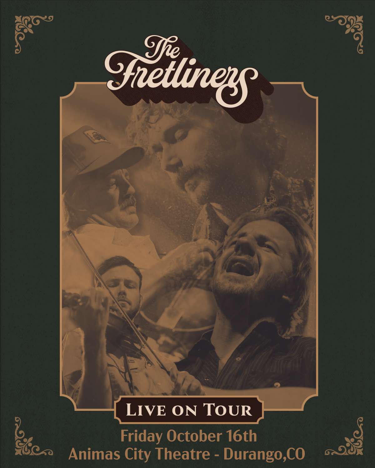 The Fretliners When The Kettle Sings Tour