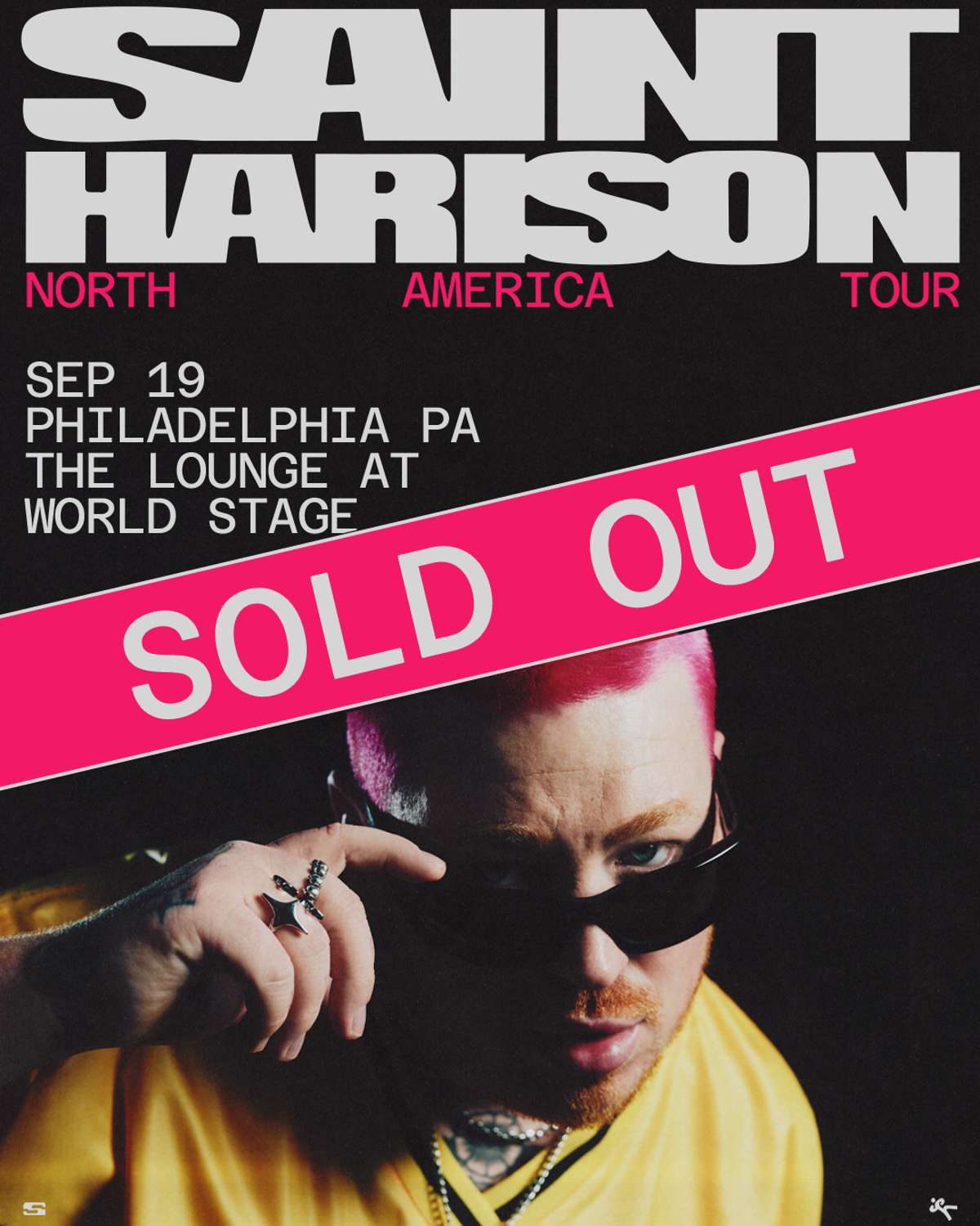 saint harison presents the ghosted tour w/ shae universe