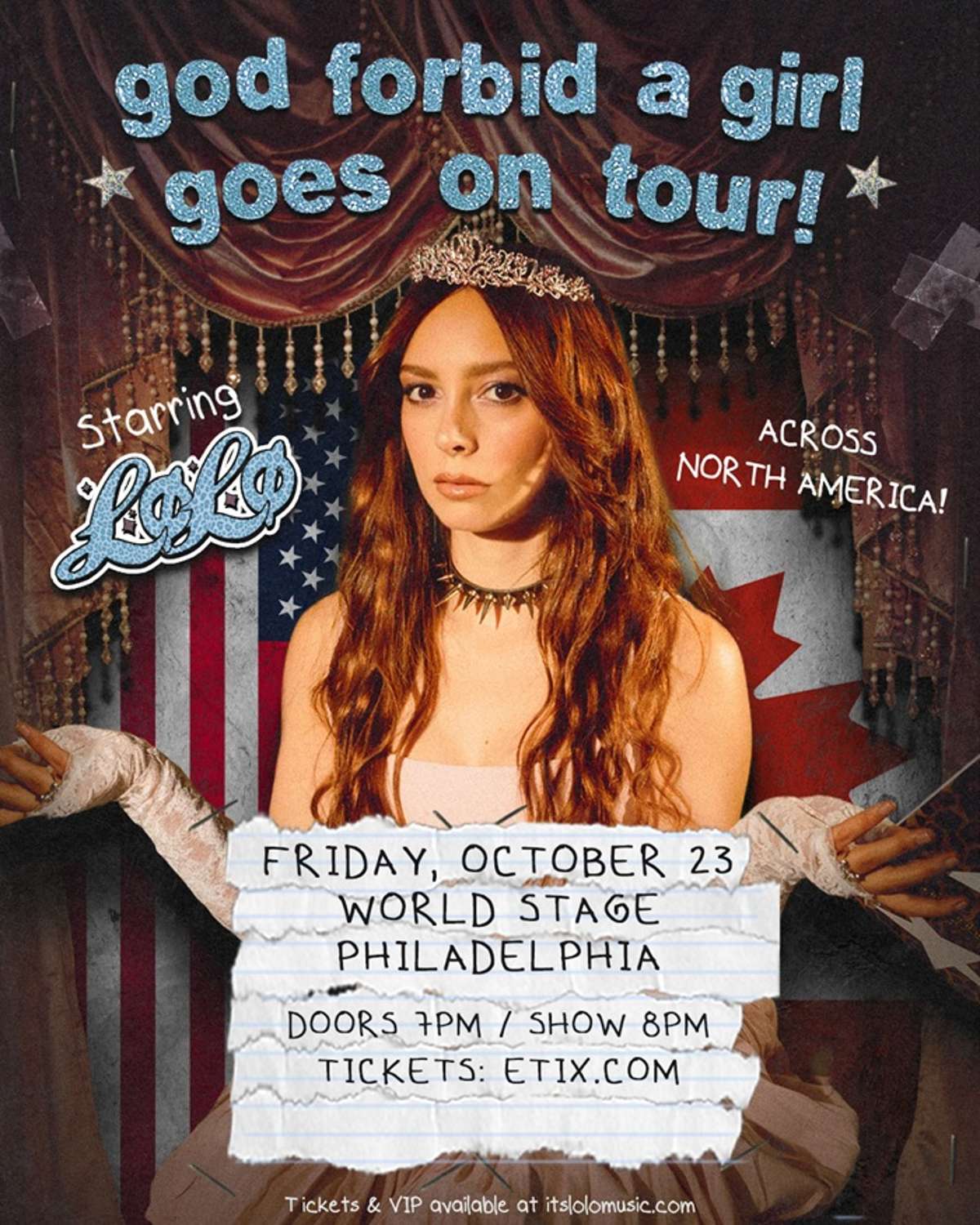 LØLØ “God Forbid A Girl Goes On Tour” with support from Mylie Taylor & Sydney Sherrill