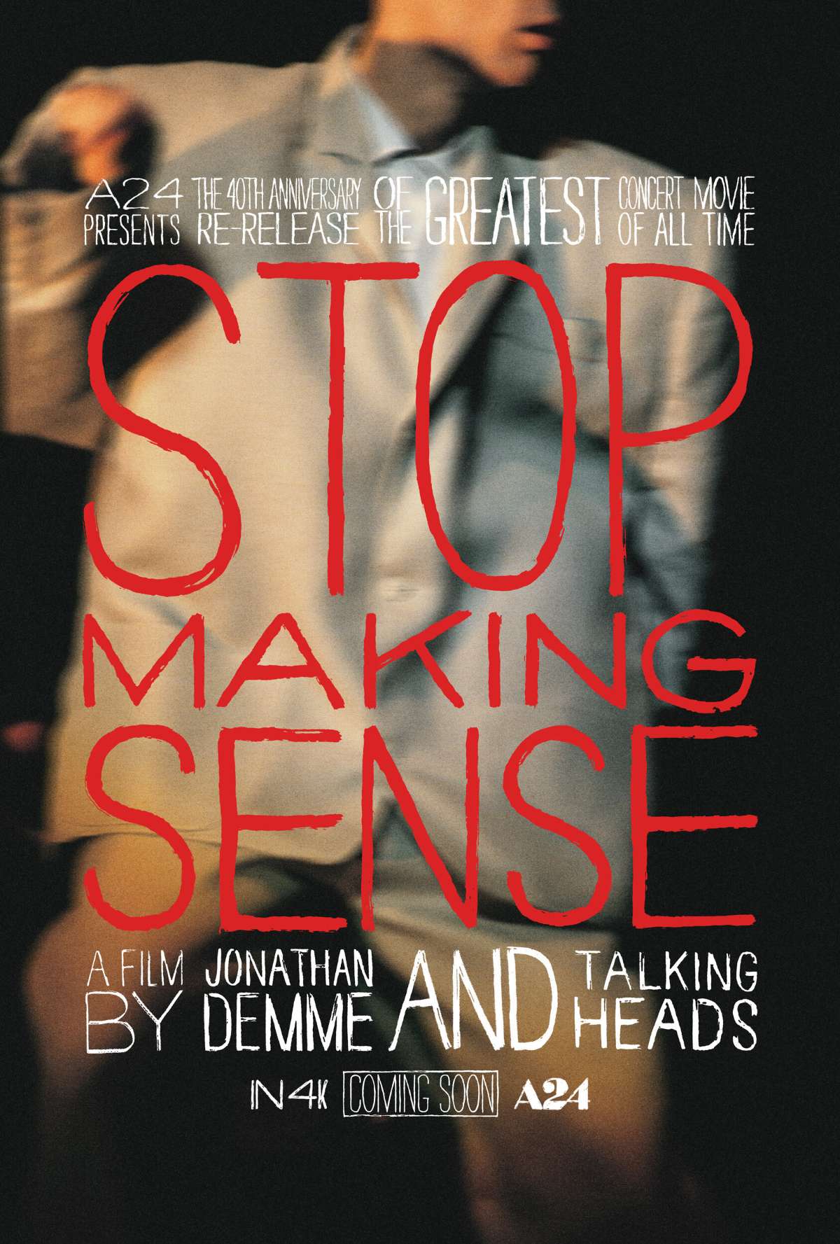 STOP MAKING SENSE: A Film by Jonathan Demme and Talking Heads – Live Event Hosted by Jerry Harrison