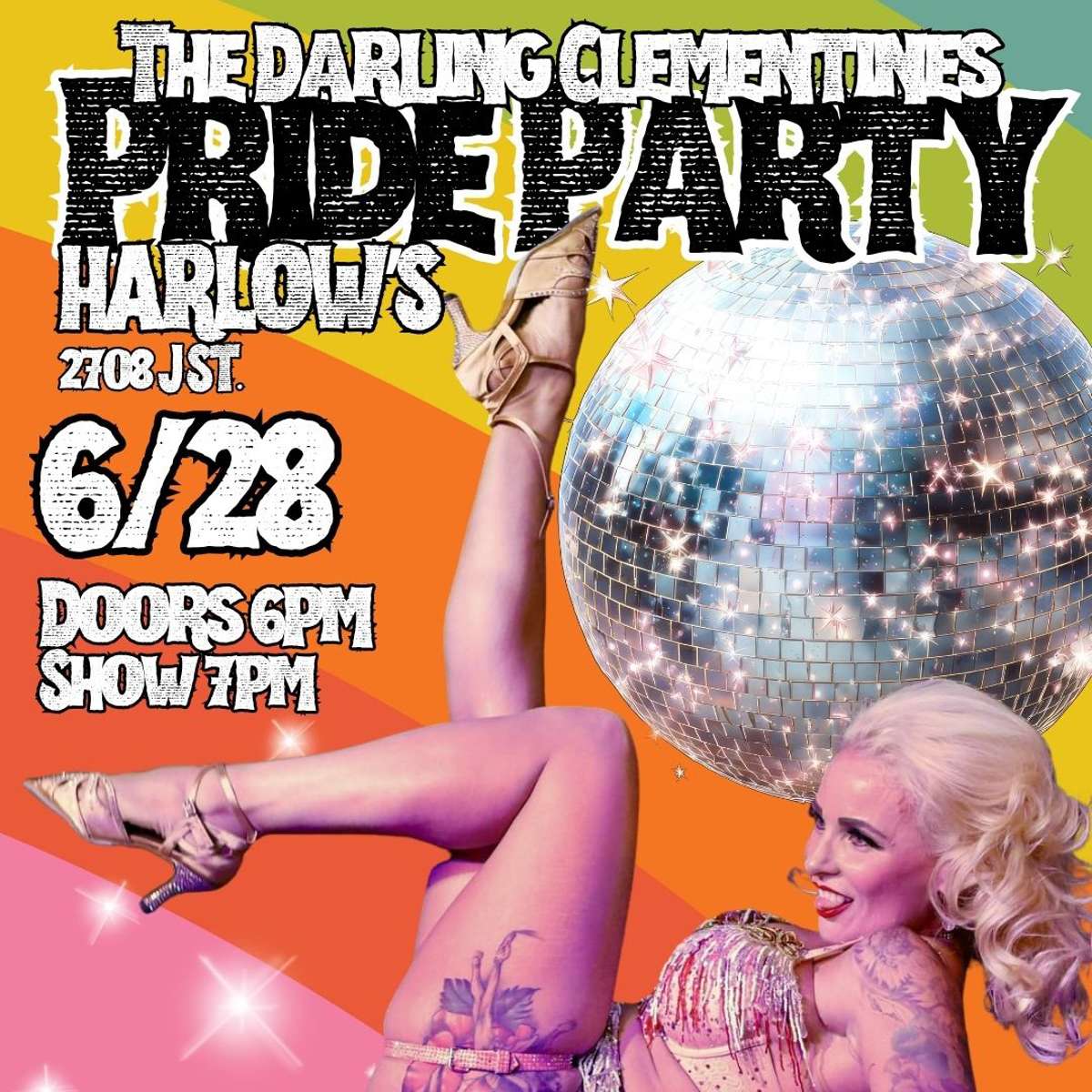 The Darling Clementines Pride Party