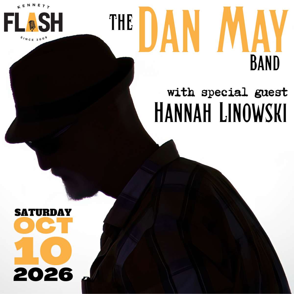 The Dan May Band with special guest Hannah Linowski