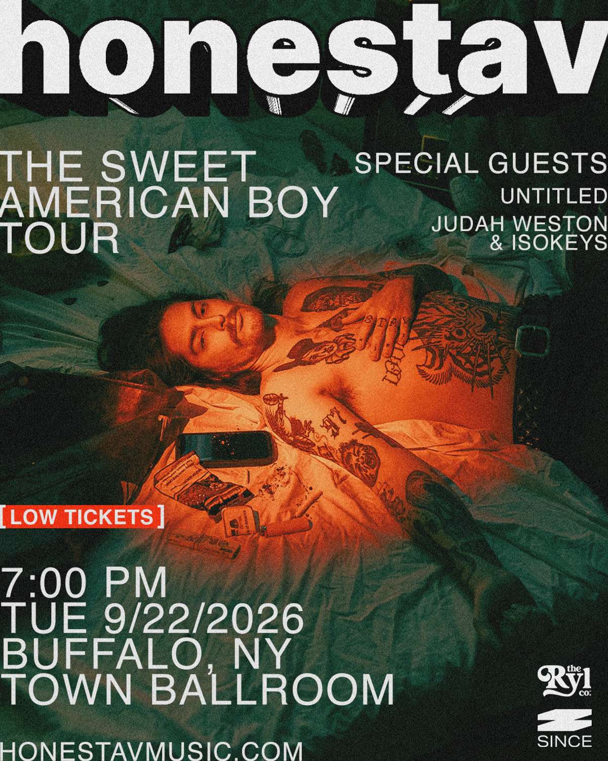 honestav - The Sweet American Boy Tour