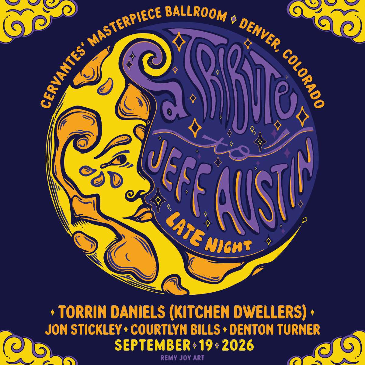 Jeff Austin Tribute ft. Torrin Daniels (Kitchen Dwellers), Jon Stickley, Courtlyn Bills, Denton Turn