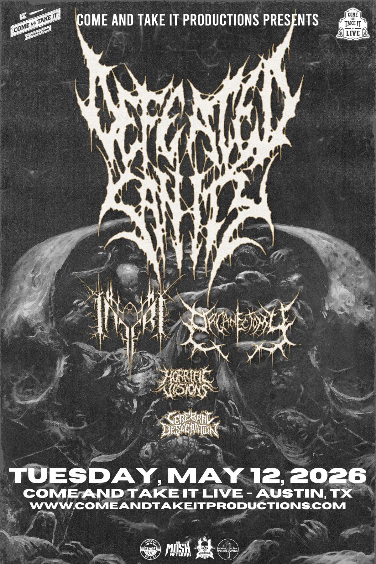邦楽 DEFILED DEFEAT OF SANITY Defeated Sanity Announce New Album | Season of Mist