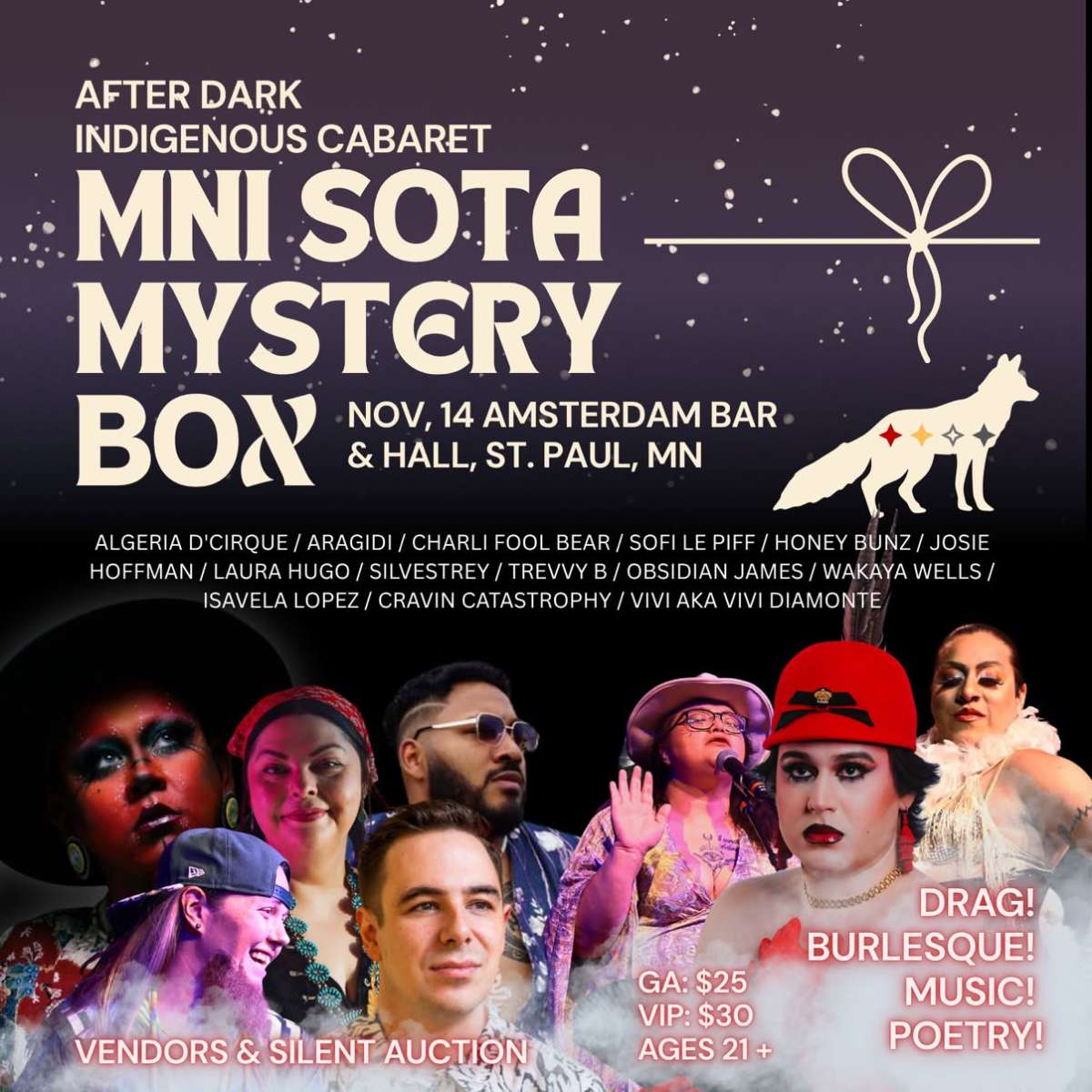 An Afterdark Night of First Nations Talent at Amsterdam Bar & Hall