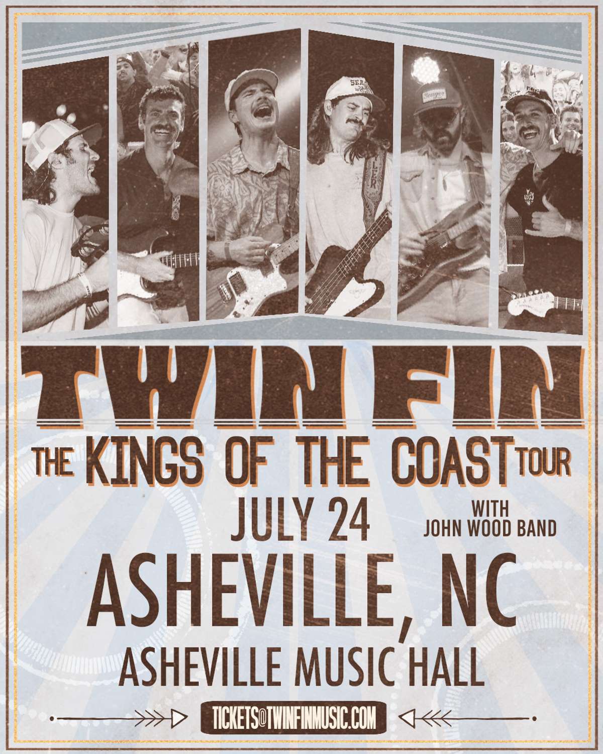 Twin Fin- The Kings of the Coast Tour