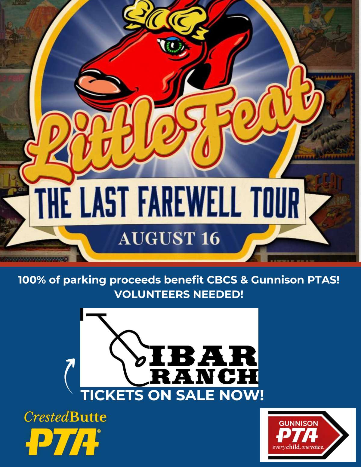 Little Feat Parking Pass