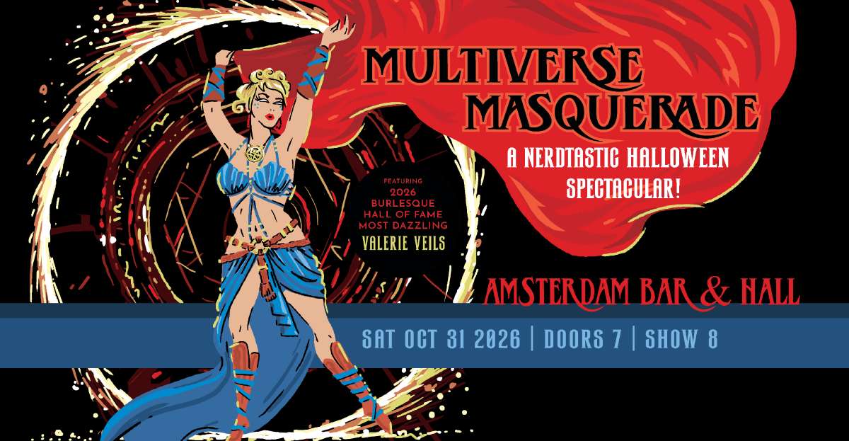 A Nerdtastic Halloween Spectacular at Amsterdam Bar & Hall