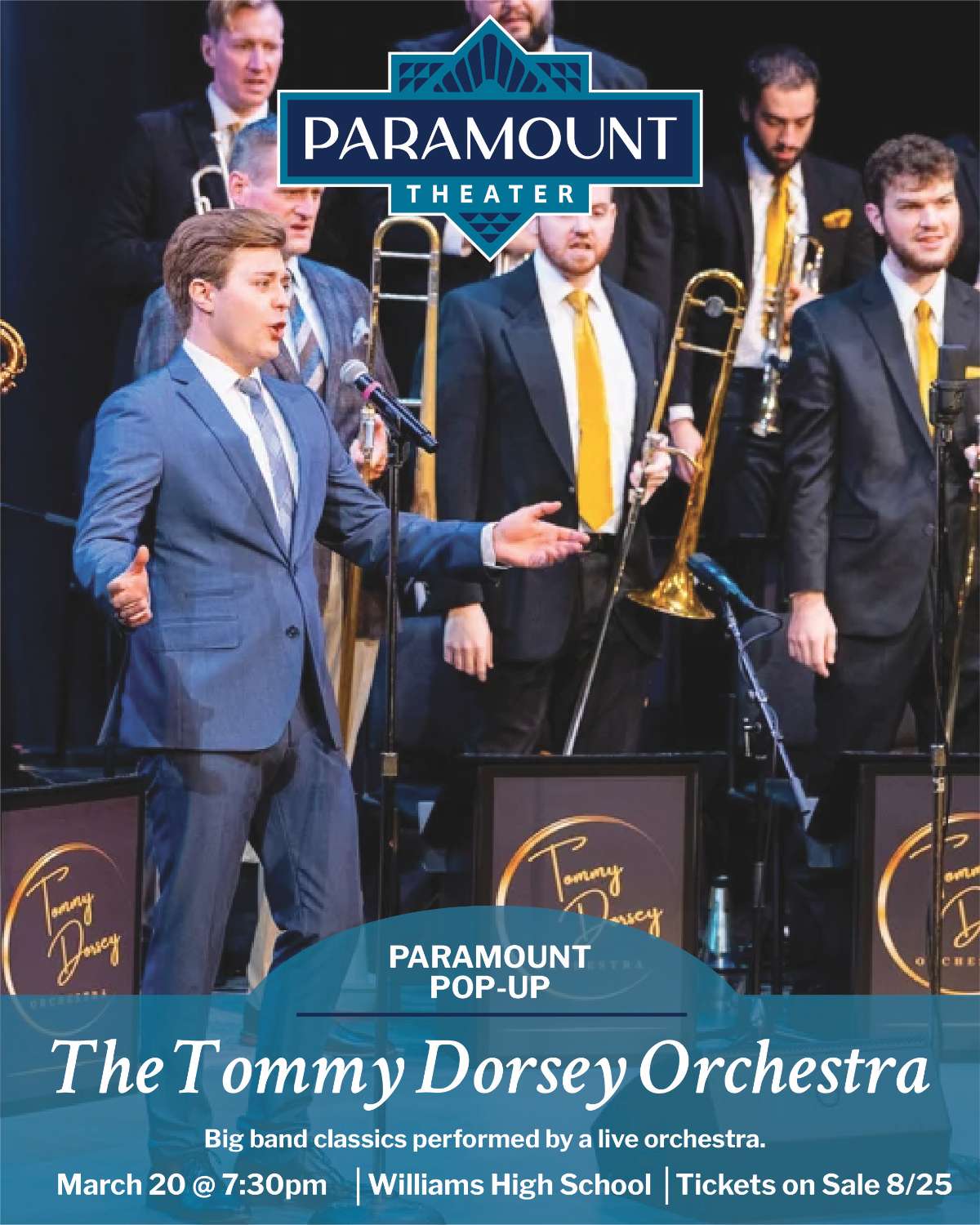 Tommy Dorsey Orchestra Tickets | Burlington, NC | Paramount Theater