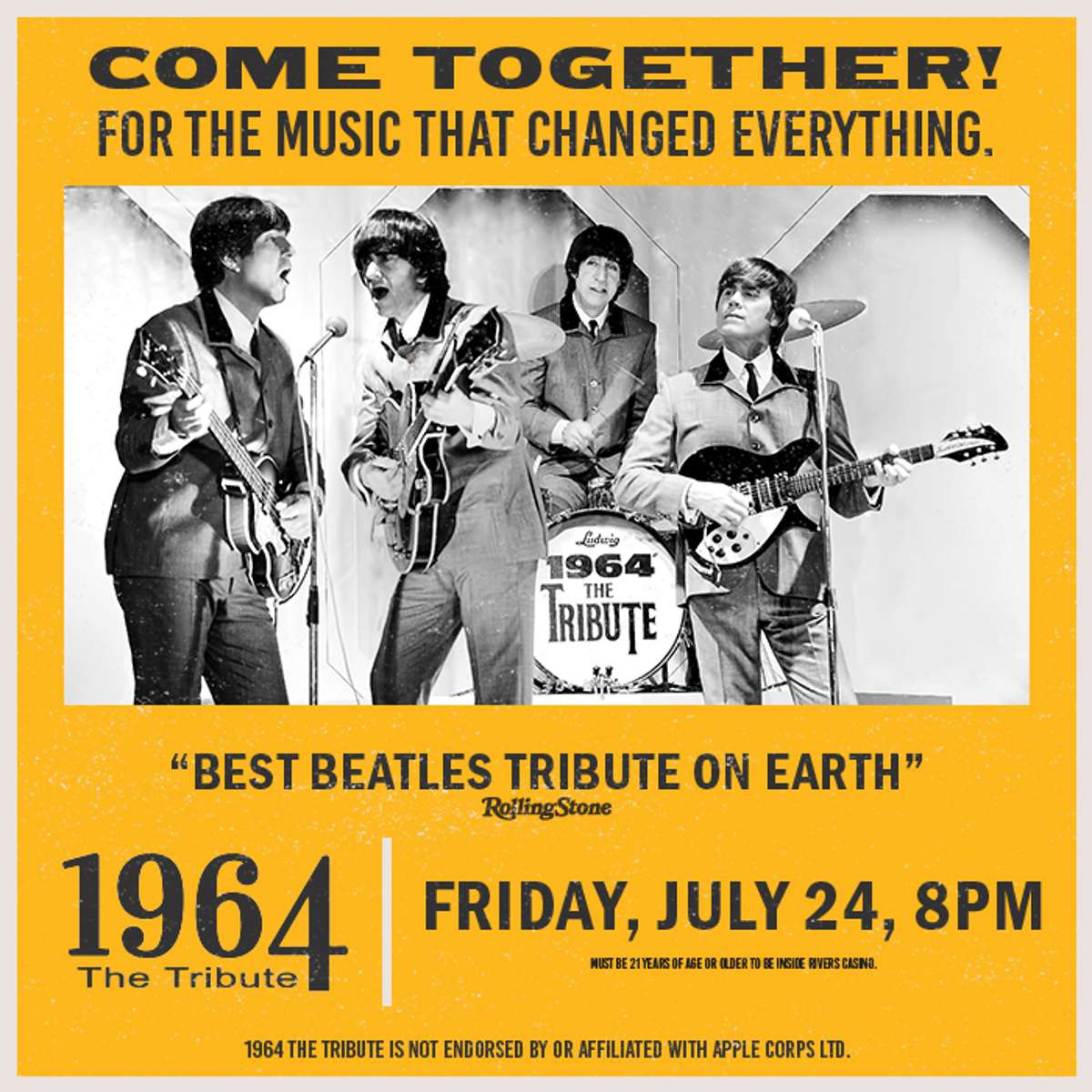 1964 The Tribute Tickets | Philadelphia, PA | Rivers Casino