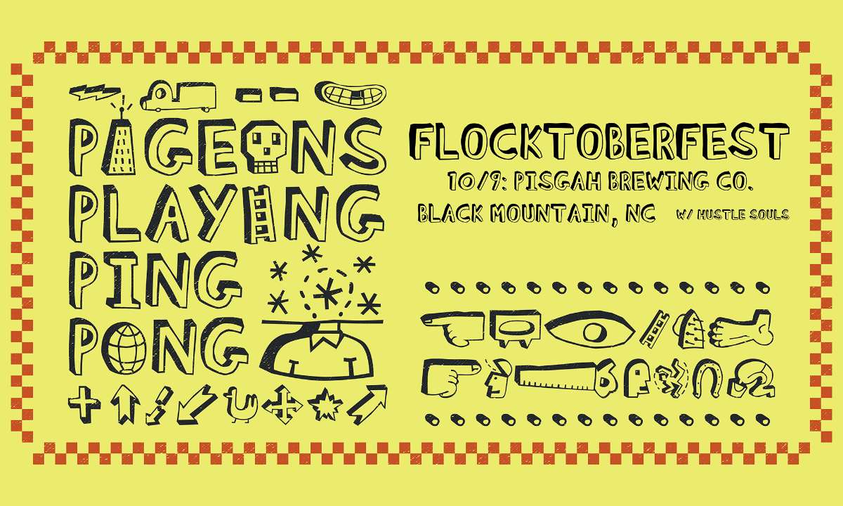 Flocktoberfest: Pigeons Playing Ping Pong with Hustle Souls