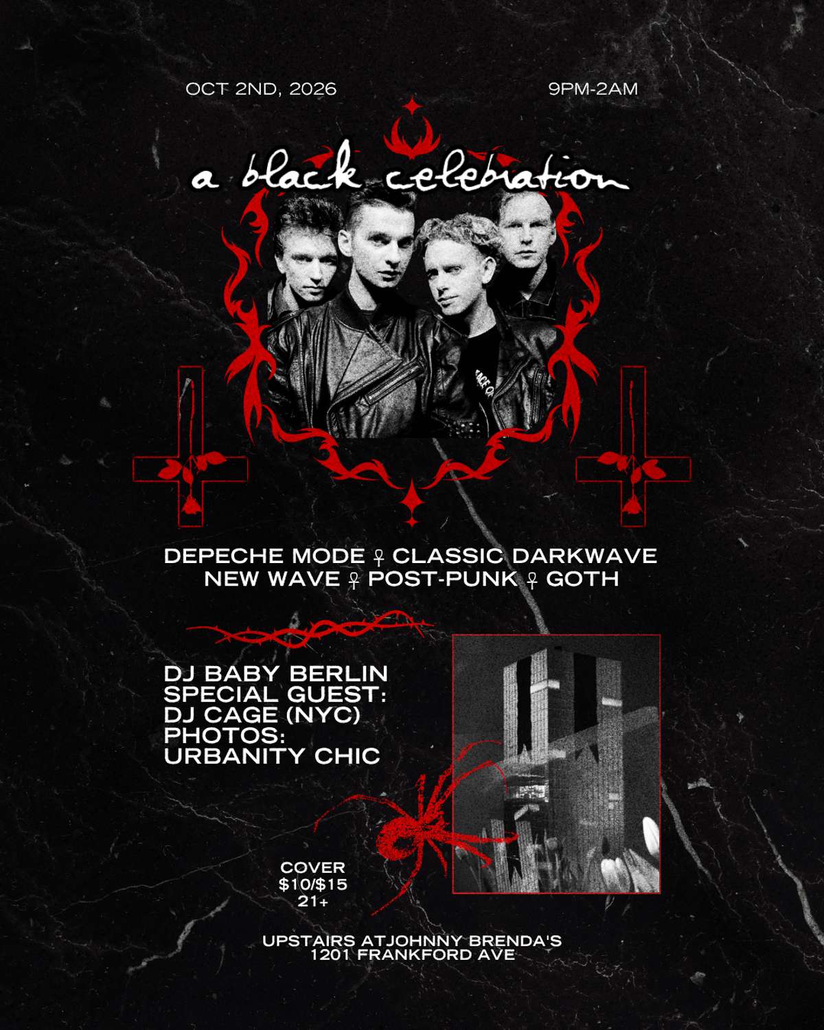 A Black Celebration - Philly's Favorite Depeche Mode Dance Party