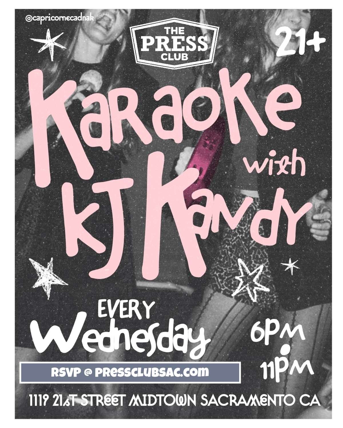 Karaoke w/ Kandy Tickets | Sacramento, CA | The Press Club