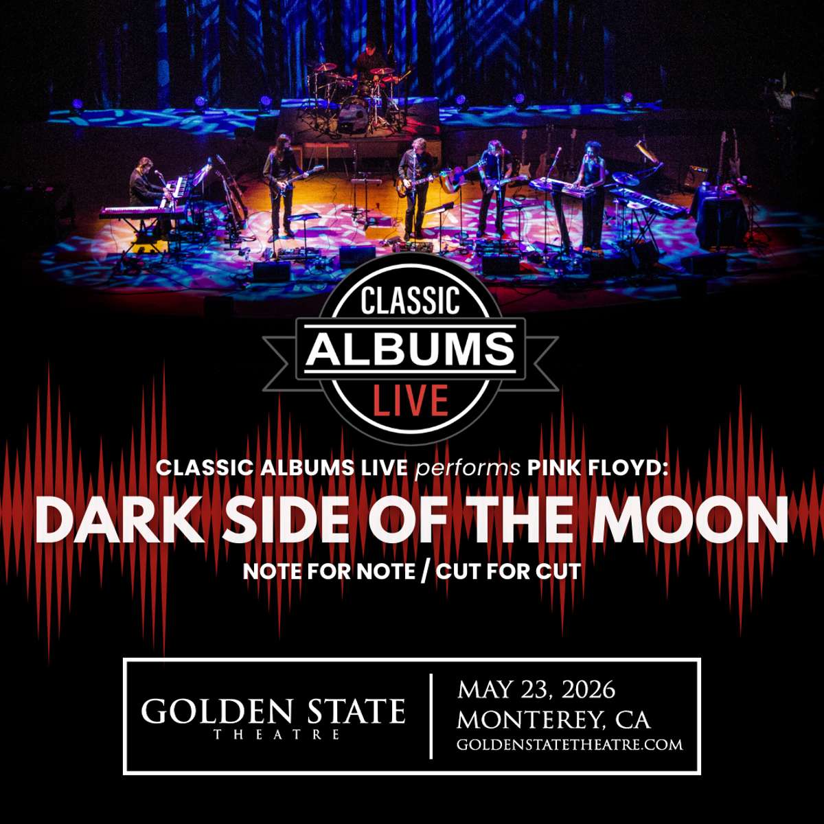 Classic Albums Live performs Pink Floyd: Dark Side Of The Moon