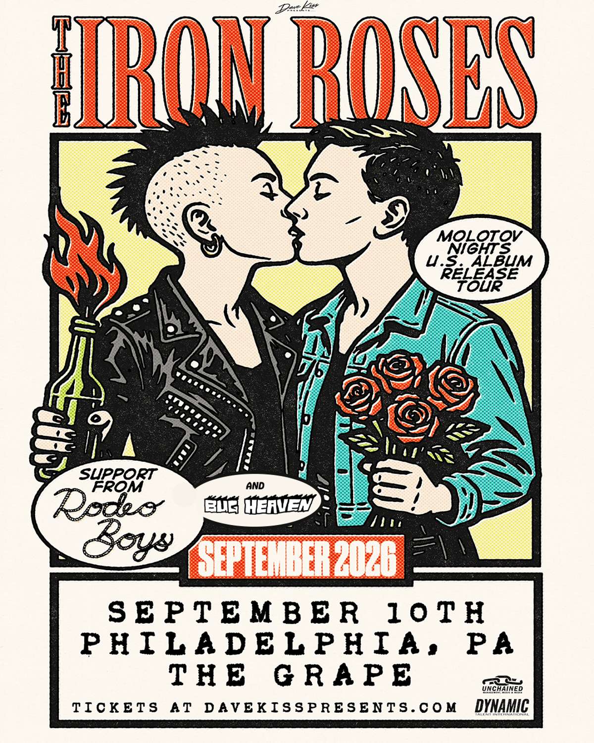 The Iron Roses ~ Rodeo Boys ~ Bug Heaven Tickets | Philadelphia