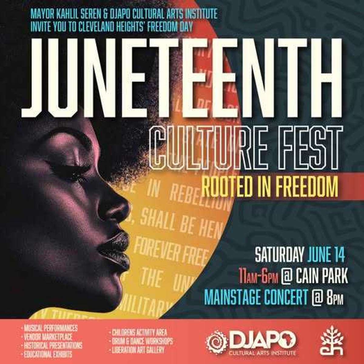 “The Spirit of Juneteenth: Liberated. Rooted. Alive.” A living tribute through music, dance and collective joy.