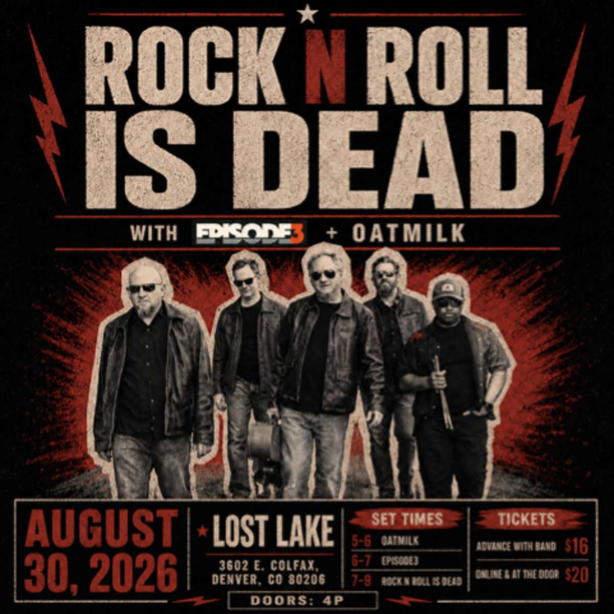 Rock N Roll Is Dead w/ Episode 3 + Oat Milk