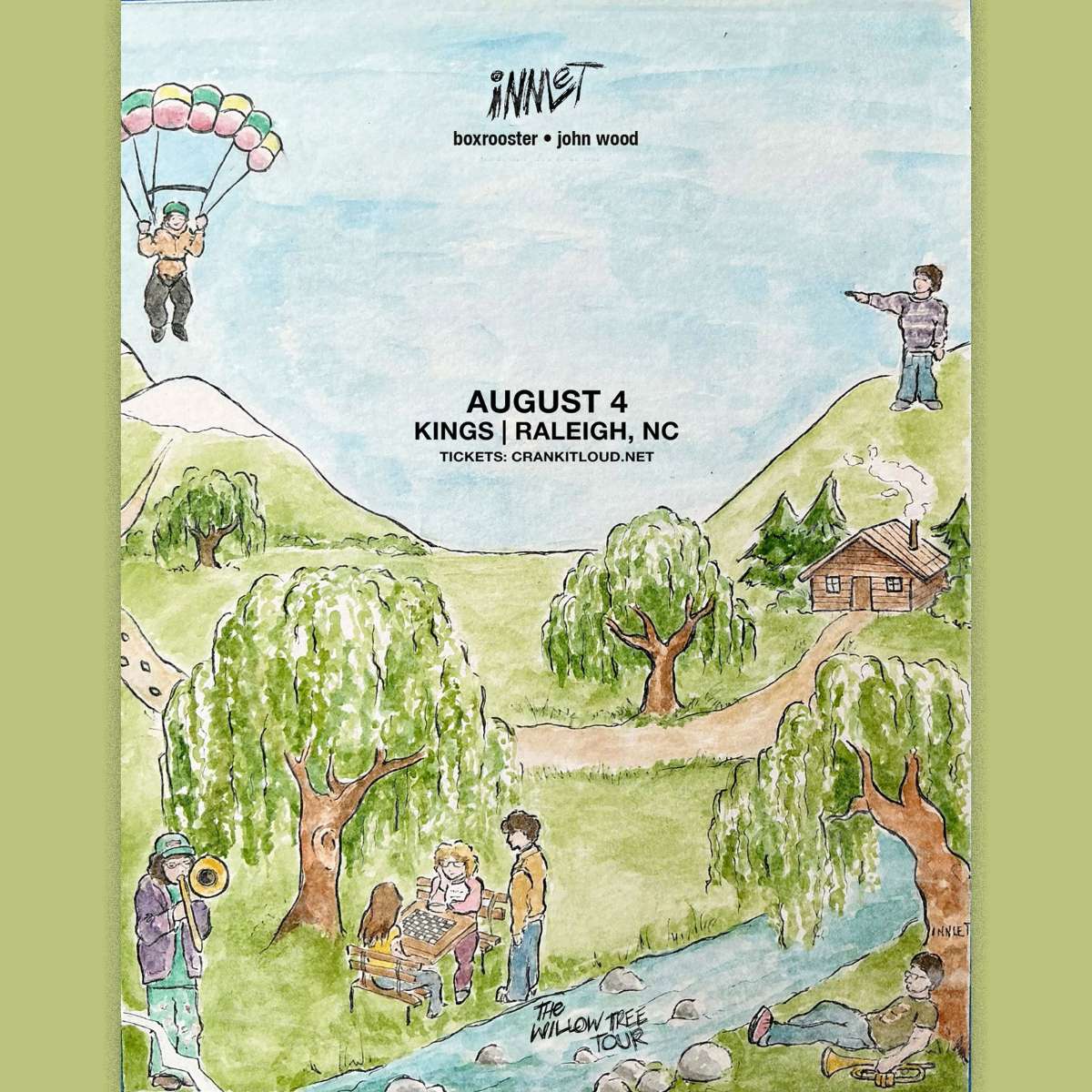 Innlet – ‘The Willow Tree’ Tour